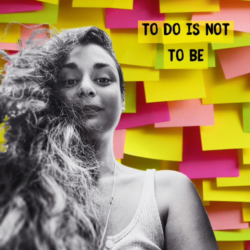 To do is not To&nbsp;be